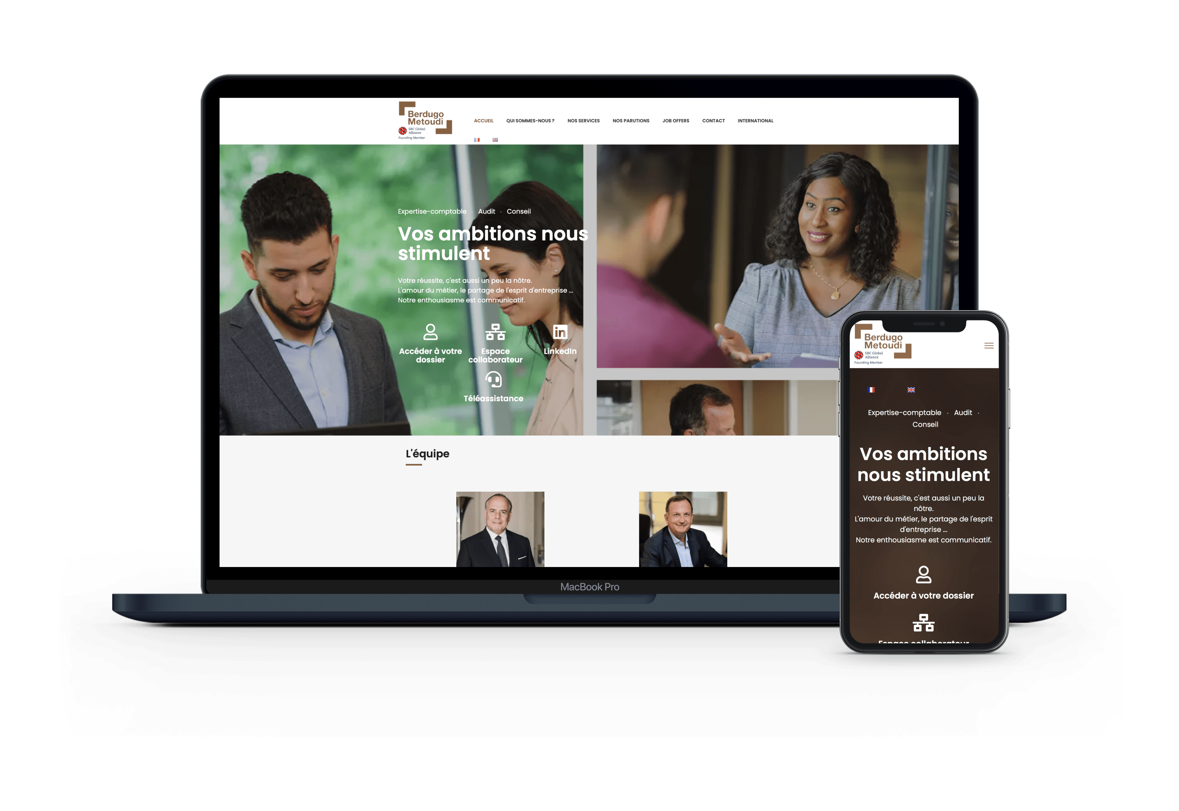 Site multi-pages